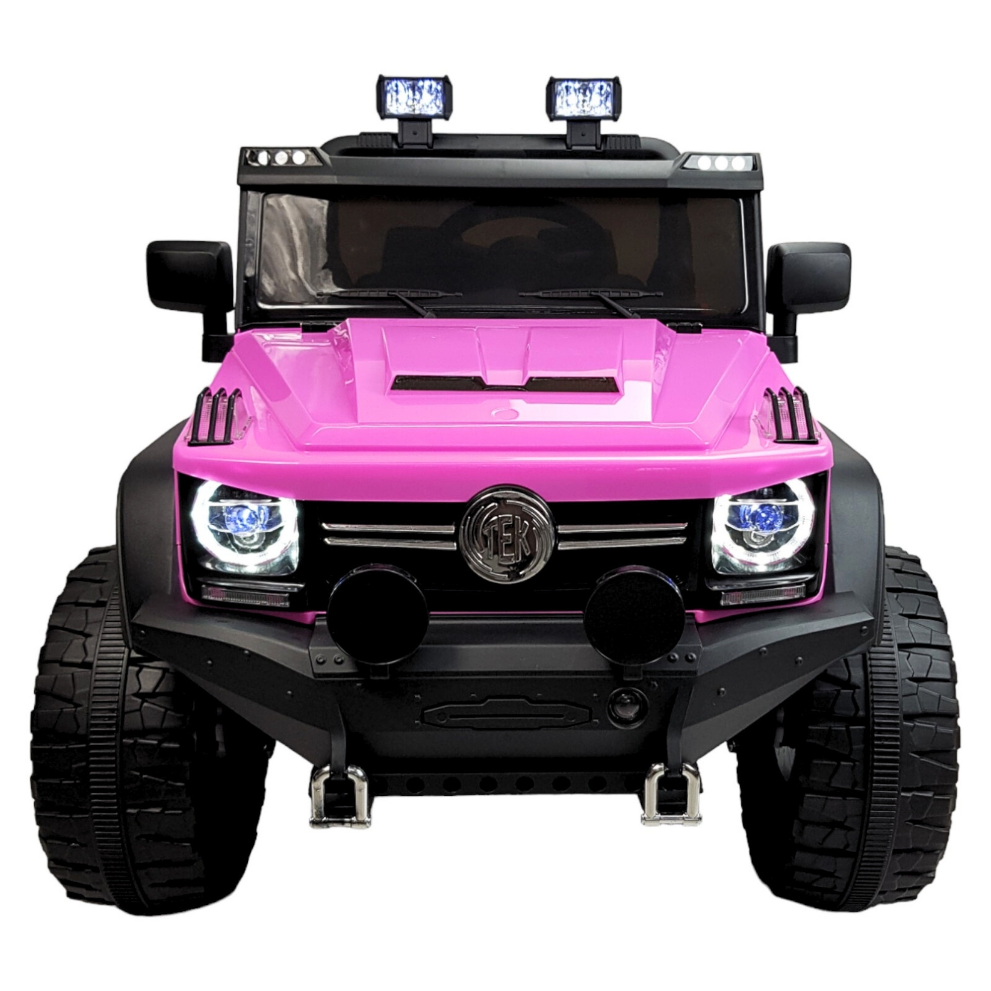 Montable Electrico Camioneta 4x4 para Niños Control Remoto 12v - Rosa.