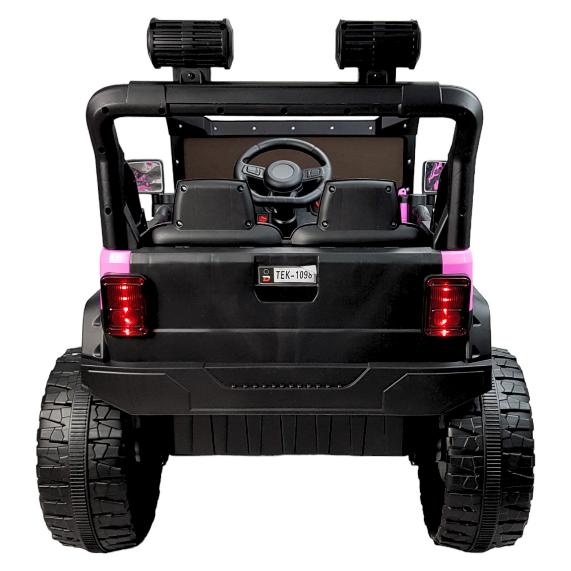 Montable Electrico Camioneta 4x4 para Niños Control Remoto 12v - Rosa.