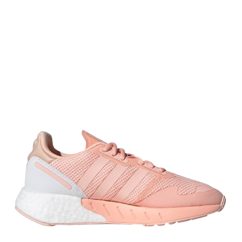 Tenis Adidas Modelo ZX 1K Boost Color Melon/Blanco.