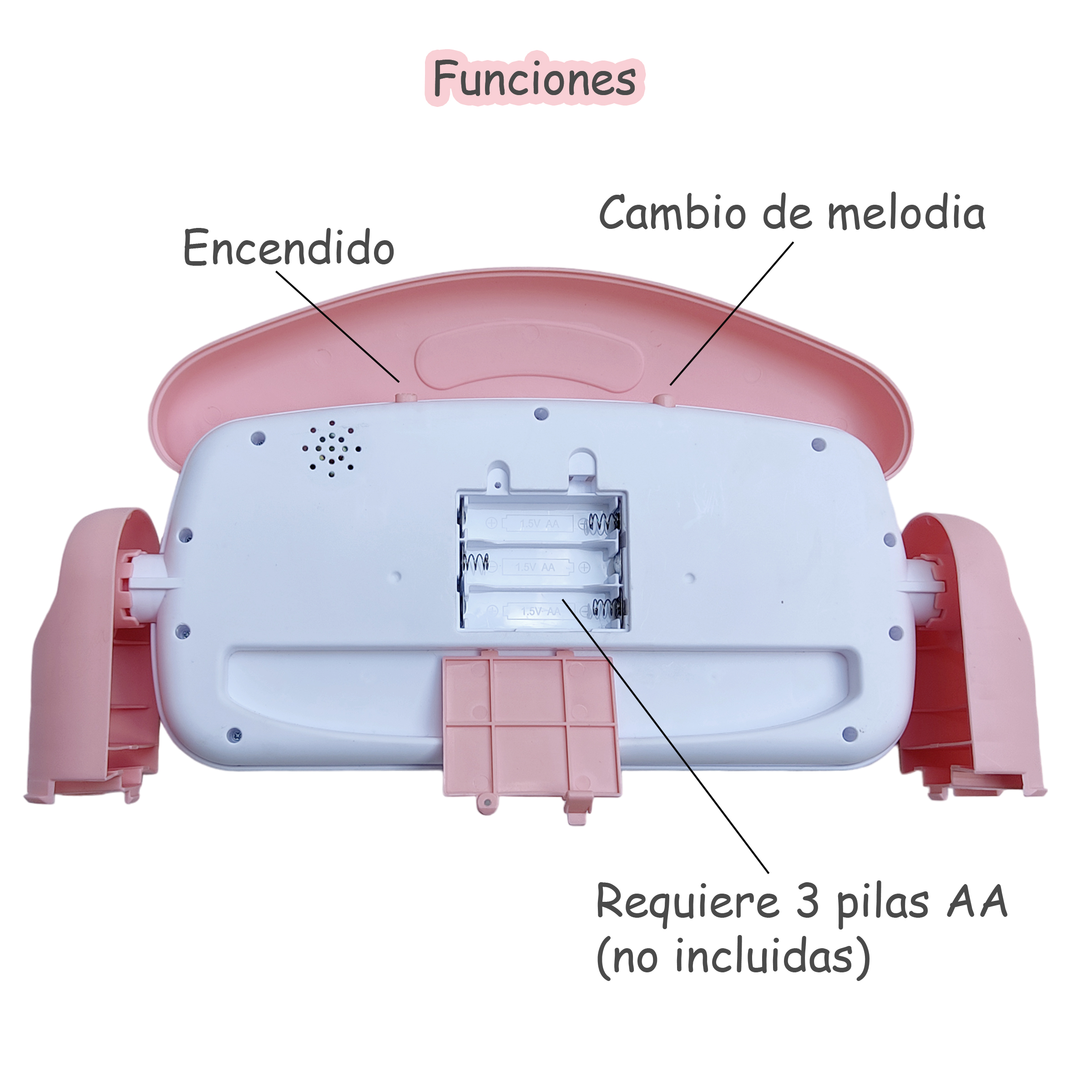 Gimnasio Multifuncional Bebé Musical Con Tapete Estimulación
