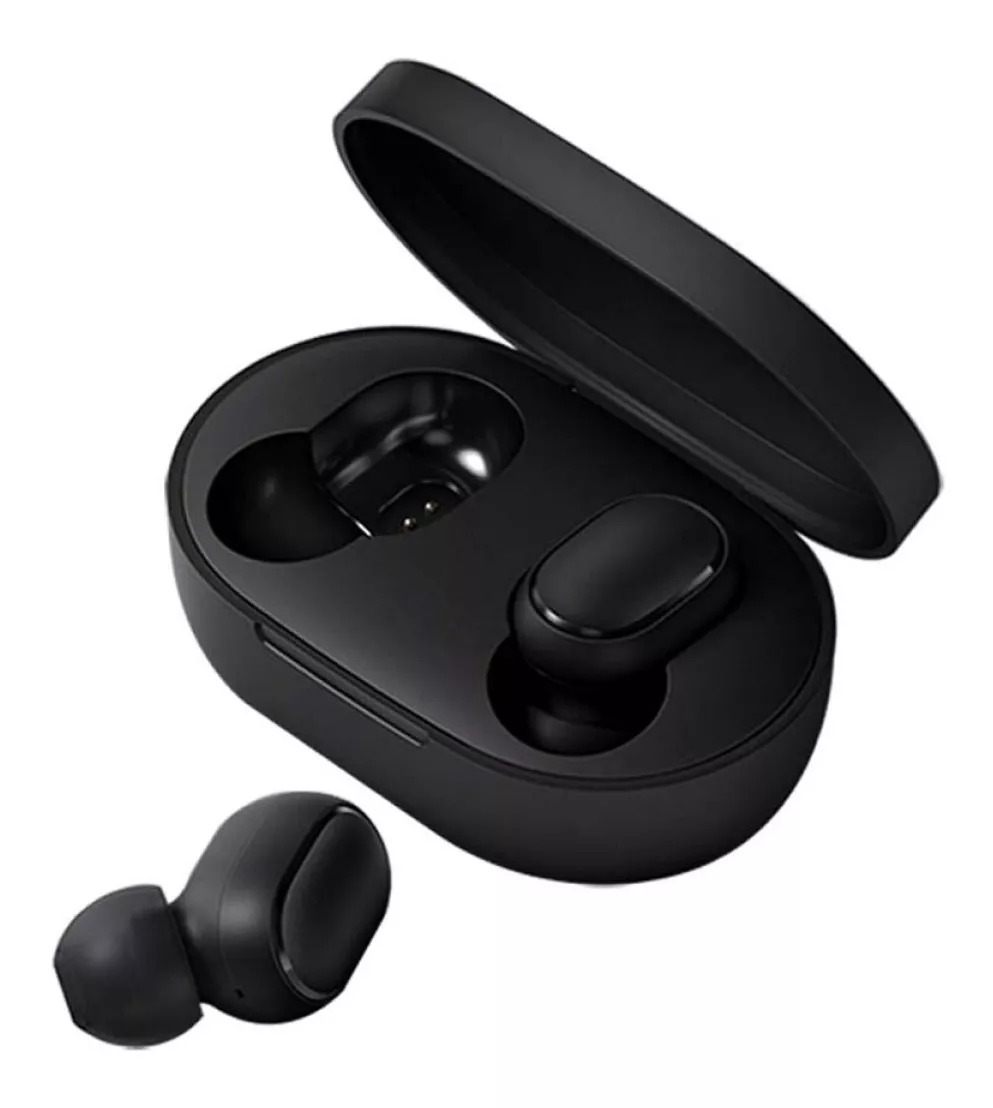Audífonos in-ear inalámbricos Xiaomi Redmi AirDots TWSEJ04LS negro.