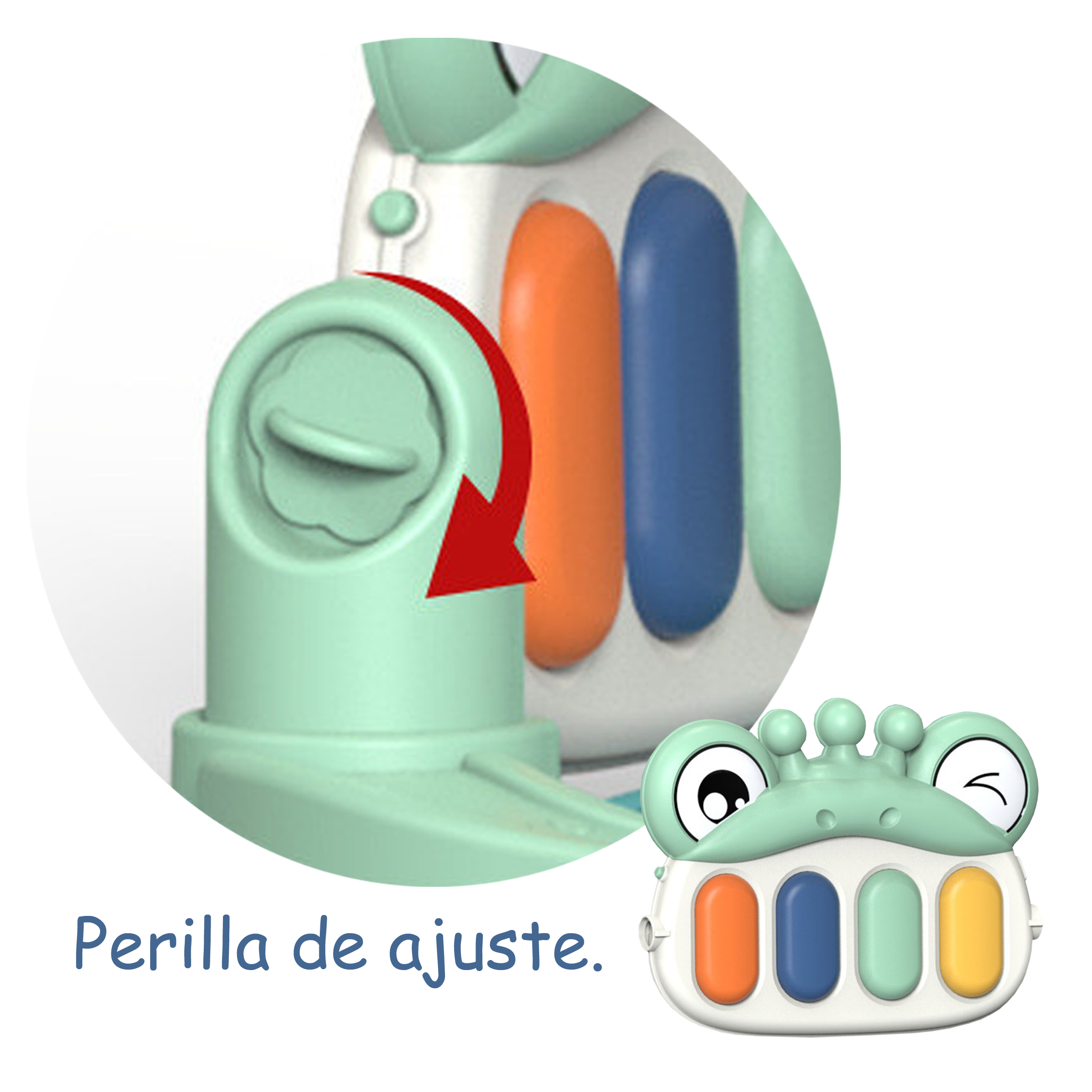 Gimnasio Multifuncional Bebé Musical Con Tapete Estimulación