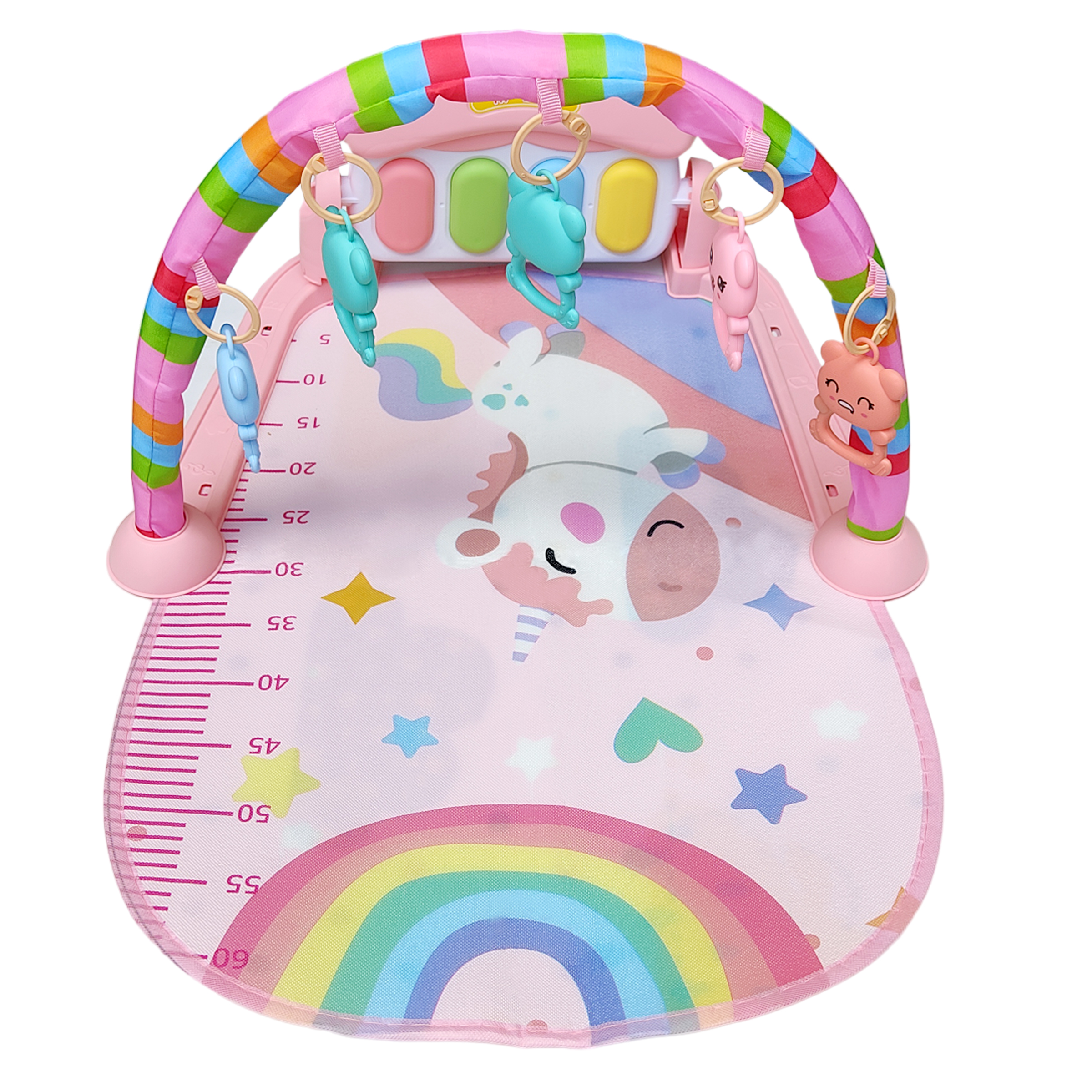Gimnasio Multifuncional Bebé Musical Con Tapete Estimulación
