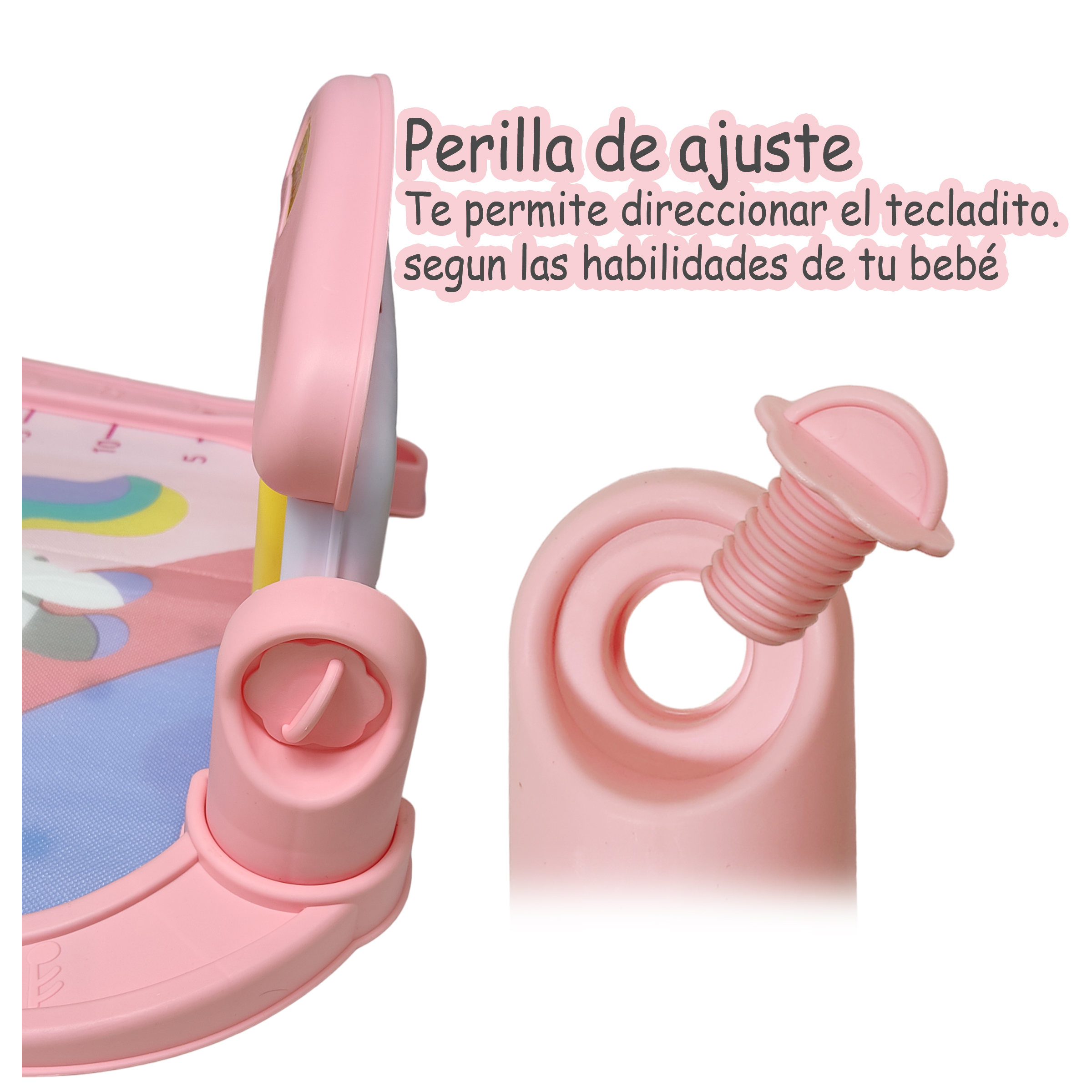 Gimnasio Multifuncional Bebé Musical Con Tapete Estimulación