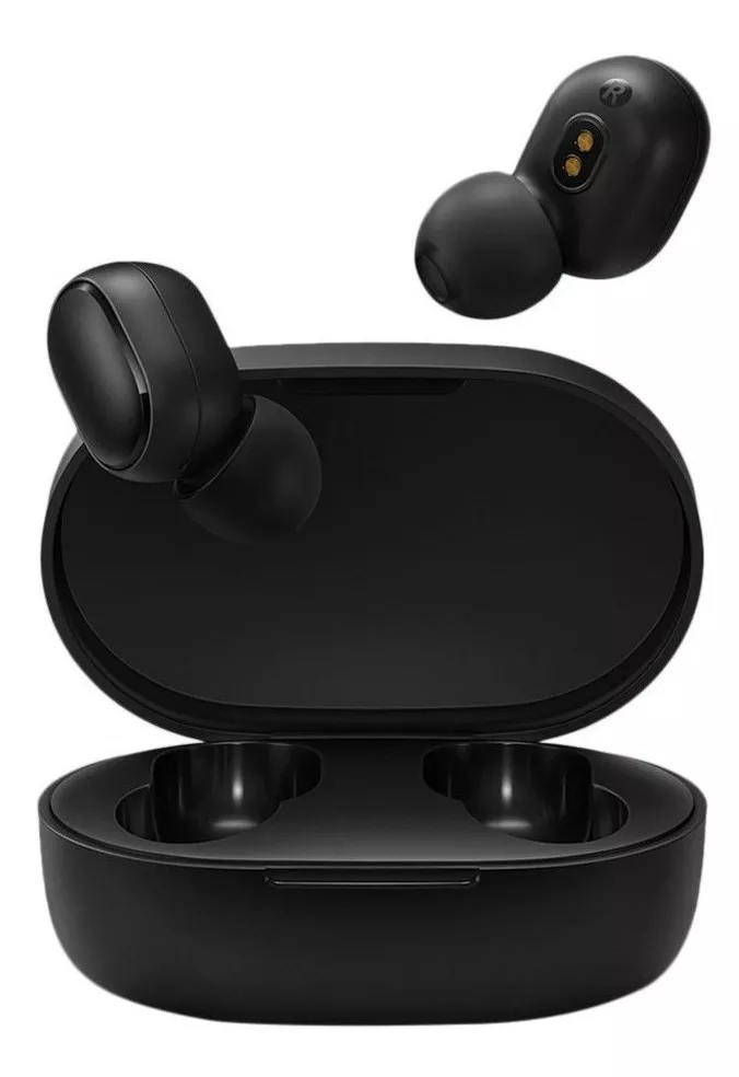 Audífonos in-ear inalámbricos Xiaomi Redmi AirDots TWSEJ04LS negro.