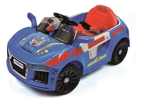 Carro Eléctrico Montable Paw Patrol 6v Con Luces Led Azul