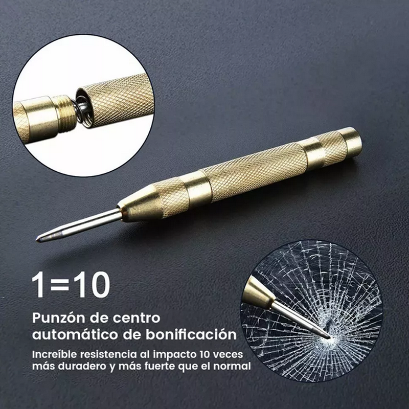 Broca Escalonada Juego Conica Acero Rapido Taladro 5 Uds .