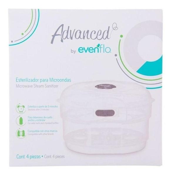 Esterilizador Para Biberones De Microondas Evenflo Advanced