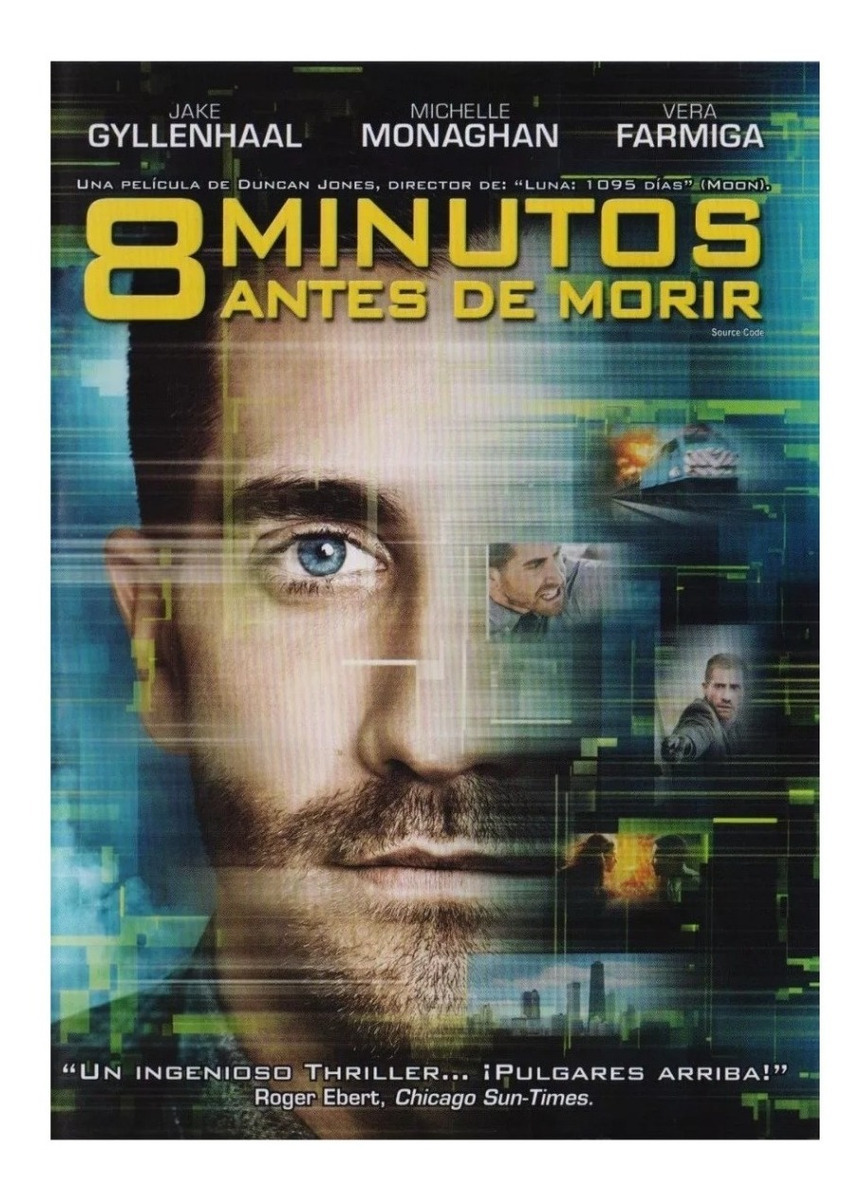 8 Minutos Antes De Morir Gyllenhaal Pelicula Dvd.
