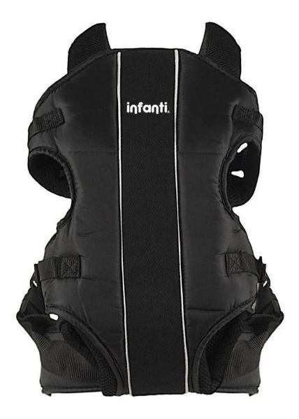 Cangurera Infanti 4 En 1 Mesh Fresh Negro