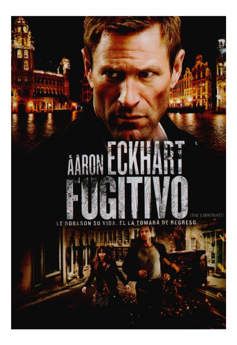 Fugitivo The Expatriate Aaron Eckhart Pelicula Dvd.