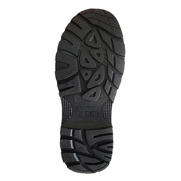 Zapato de Seguridad WSM, Ergonómico y muy ligero. Con casquillo de Policarbonato. Bota Industrial y multifuncional. 2958-MH