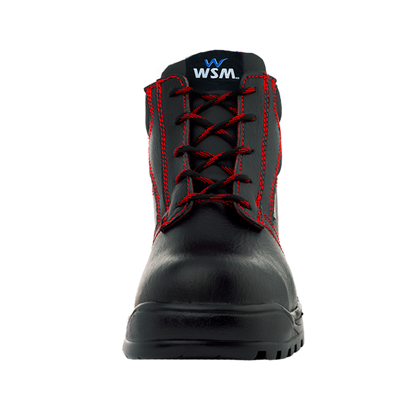 Zapato de Seguridad WSM, Ergonómico y muy ligero. Con casquillo de Policarbonato. Bota Industrial y multifuncional. 2958-MH