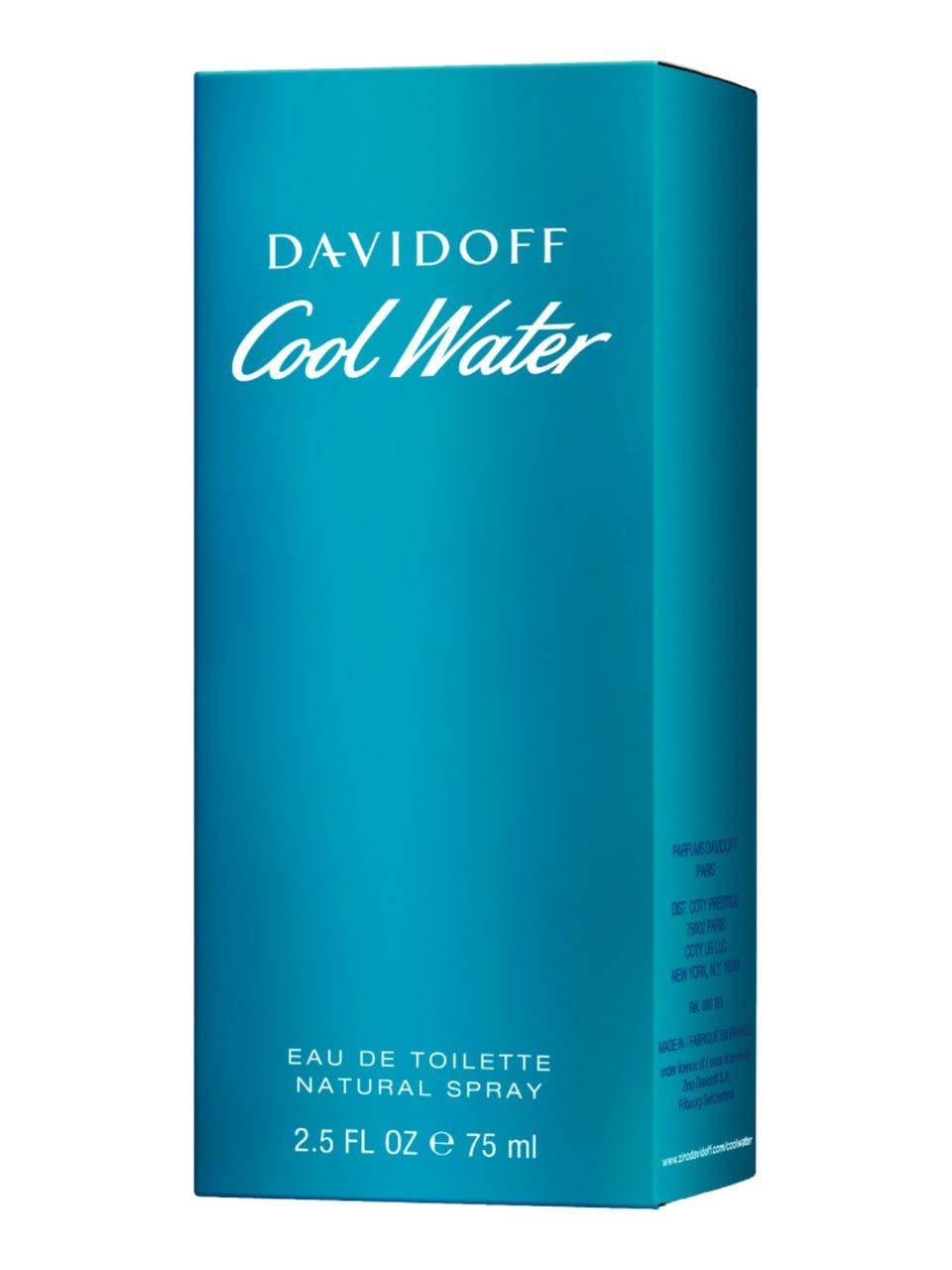 Perfume Cool Water Men by Davidoff Caballero EDT 75 ml.