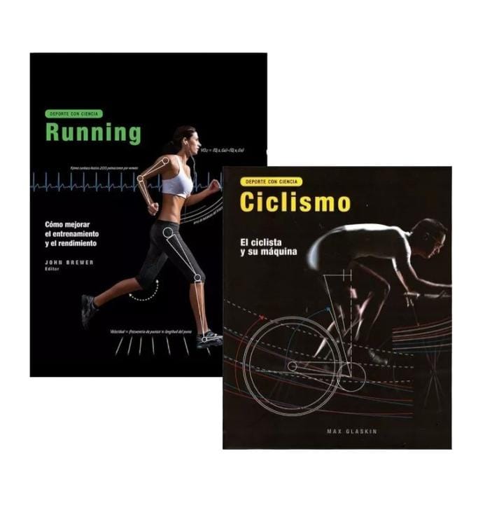 Set 2 Libros, Running-ciclismo Deporte Con Ciencia - Quarto.