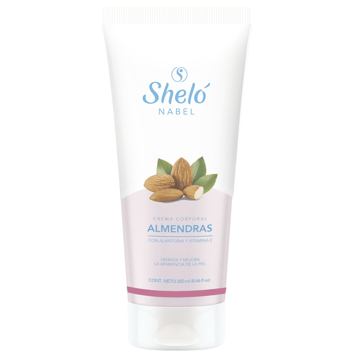 Crema Corporal de Almendras Sheló Antiestrías y Resequedad 250 ml.