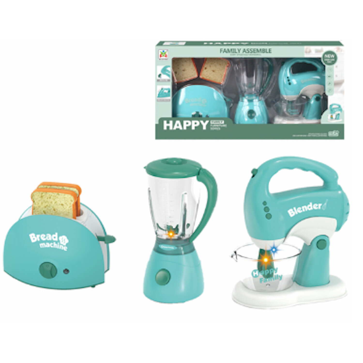 Set Juguete de Electrodoméstico Cocinita Para Niños Licuadora