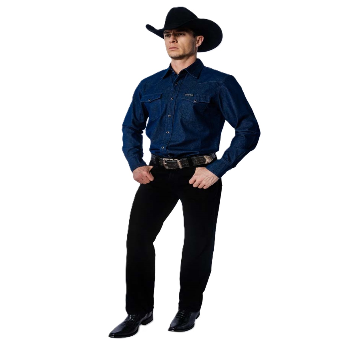 PANTALÓN DE MEZCLILLA RIDER JEANS CORTE VAQUERO