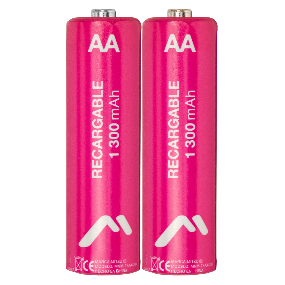 Batería Recargable Aa De Ni-mh Mnm-2xaa1300.