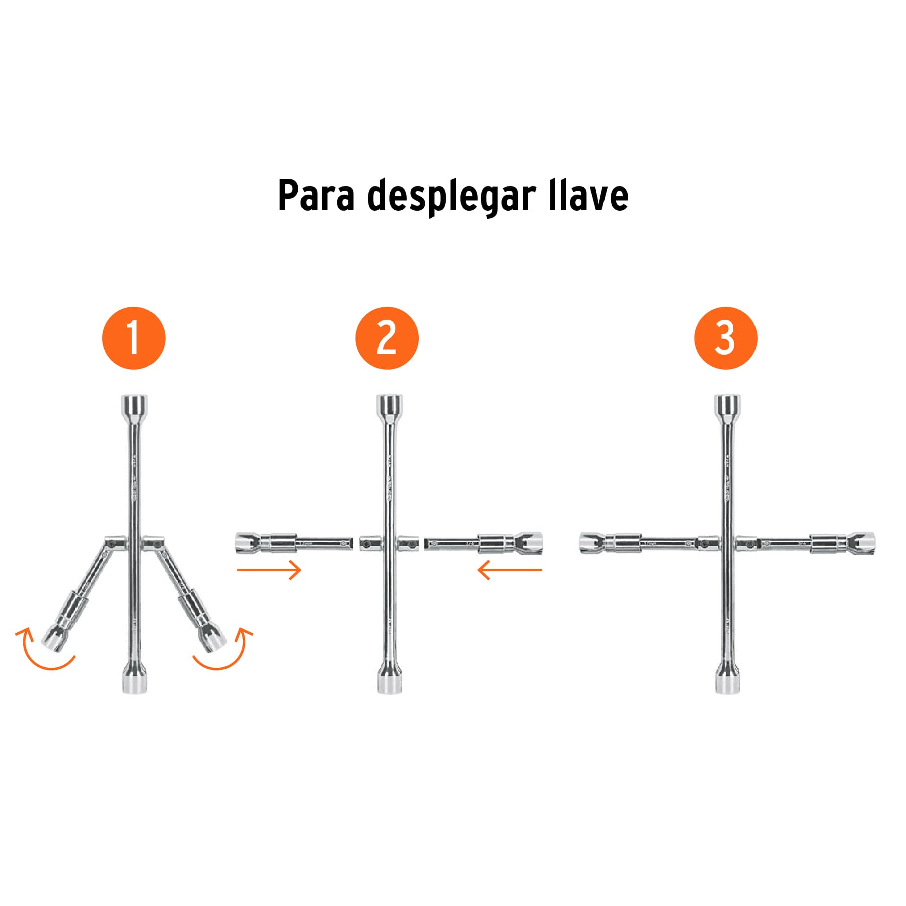 CRUCETA AUTOMOTRIZ PLEGABLE 14P 15484 .
