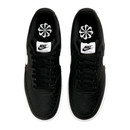 Tenis Nike Modelo Court Vision Color Negro/Blanco