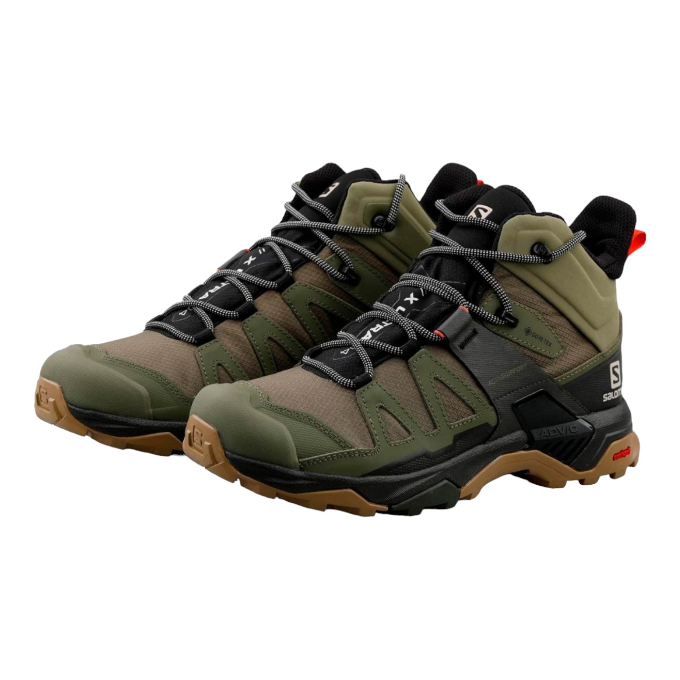 BOTAS SALOMON HOMBRE VERDE SALOMON X ULTRA 4 MID GTX L41739800