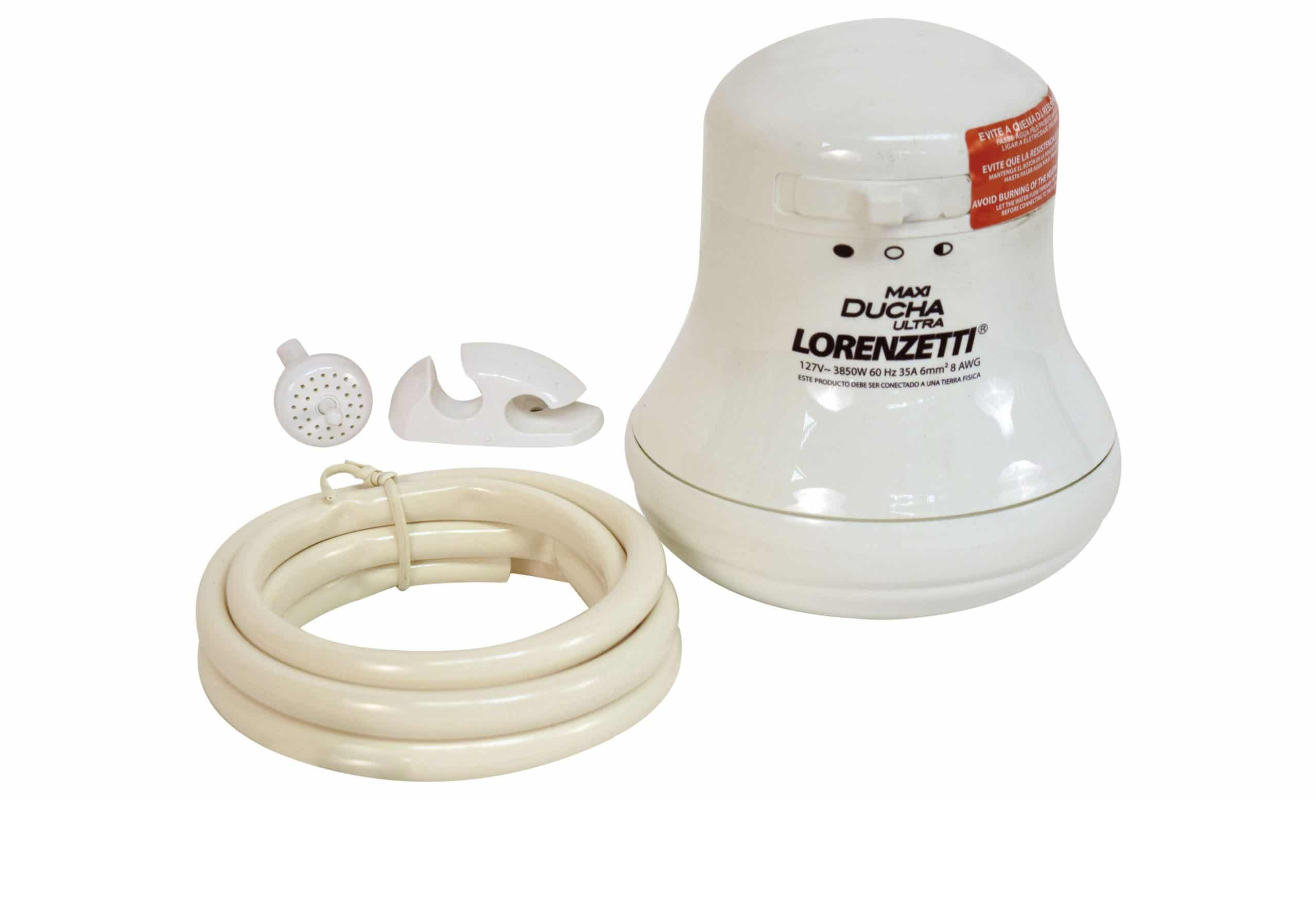 REGADERA ELECTRICA MAXIDUCHA ULTRA 3 TIEMPOS - 118 - LORENZETTI.