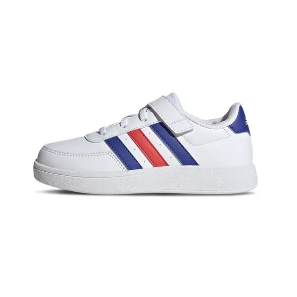 Tenis Adidas Breaknet 2.0 Blanco azul rojo Nino Casual Talla 21