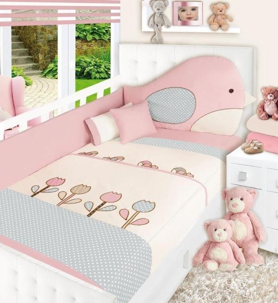 Set Edredon Cuna Cama Corral Baby Baby 7 Piezas Tuli