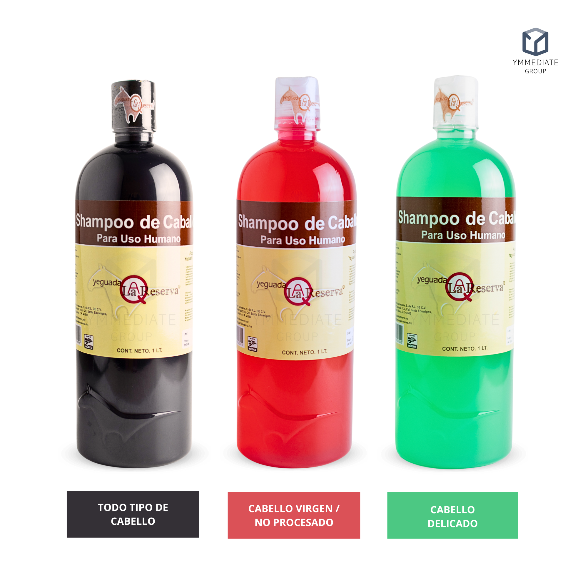 SHAMPOO YEGUADA LA RESERVA!"EL ORIGINAL" 1L