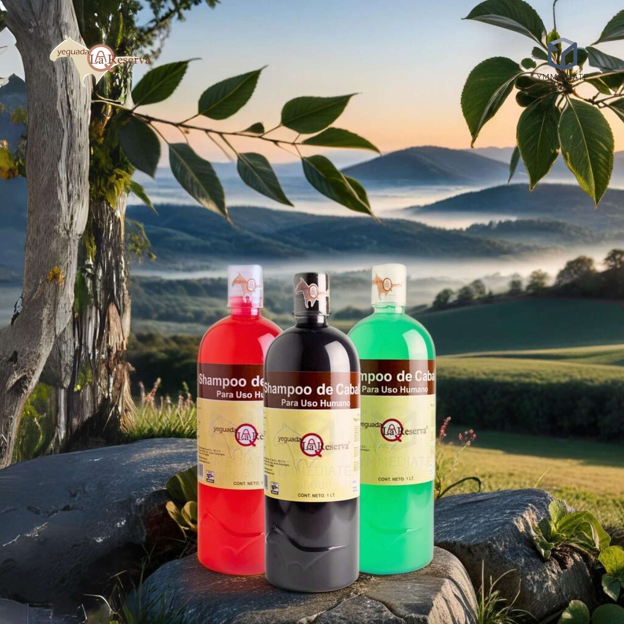 SHAMPOO YEGUADA LA RESERVA!"EL ORIGINAL" 1L