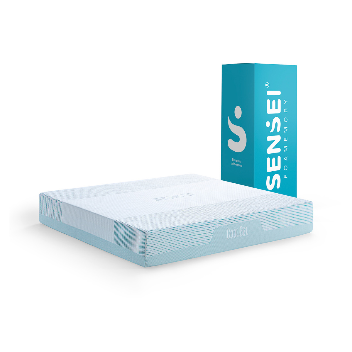 Colchón Individual Memory Foam Sensei Cool Gel