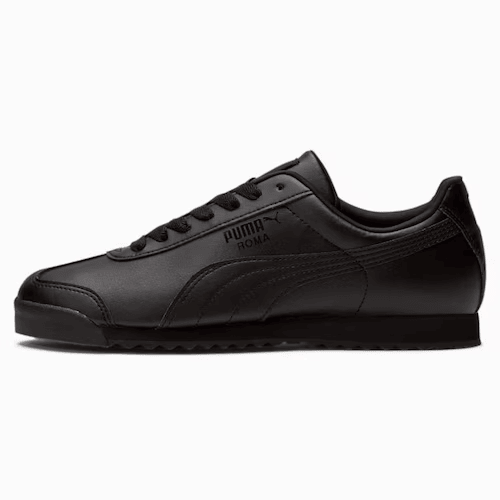Tenis Puma Modelo Roma Basic Color Negro.