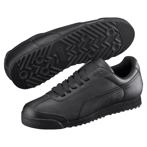 Tenis Puma Modelo Roma Basic Color Negro.