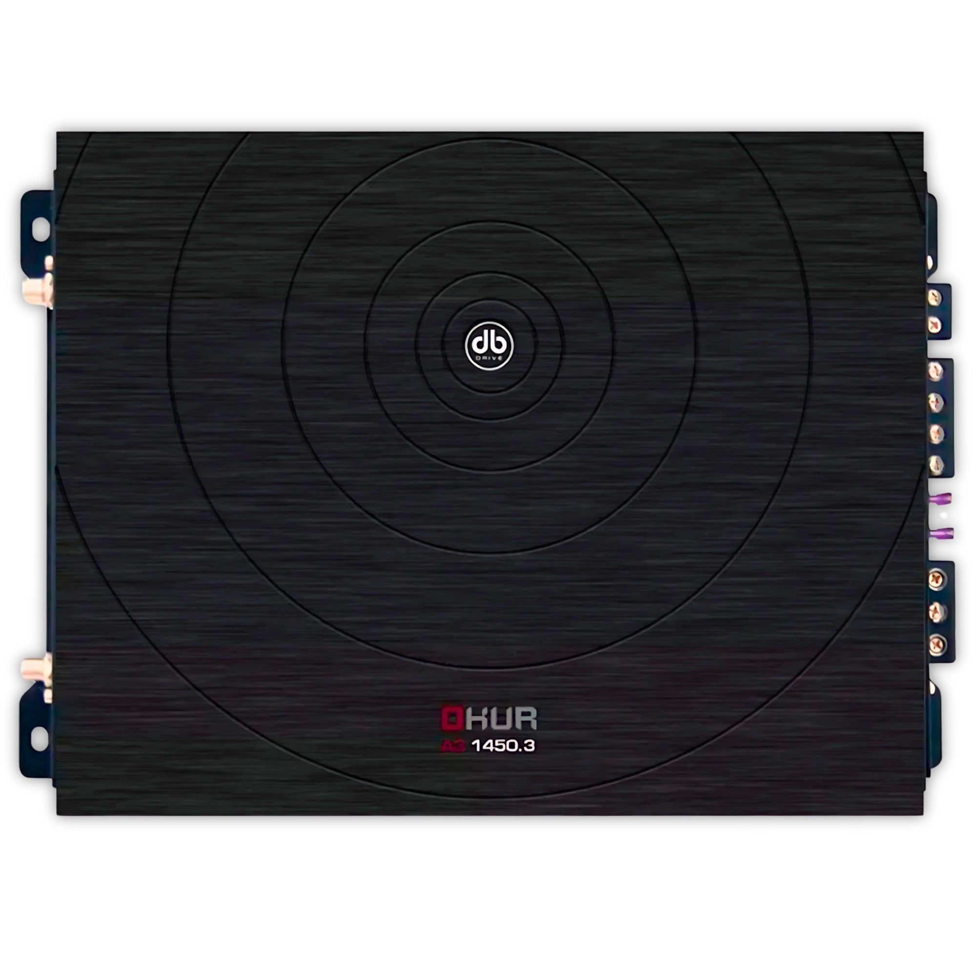 Amplificador 3 Canales DB Drive A3 1450.3 1400 Watts.