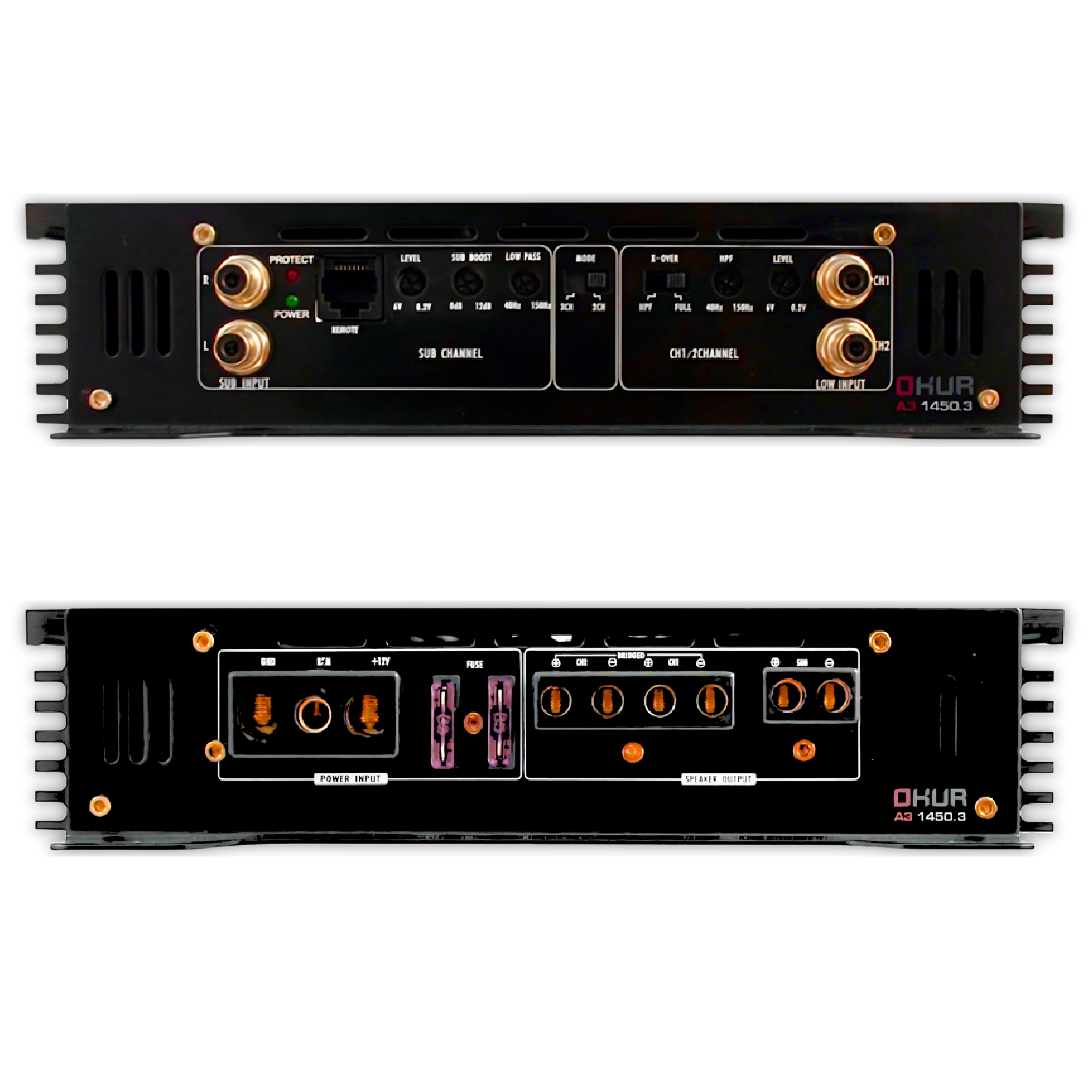 Amplificador 3 Canales DB Drive A3 1450.3 1400 Watts.