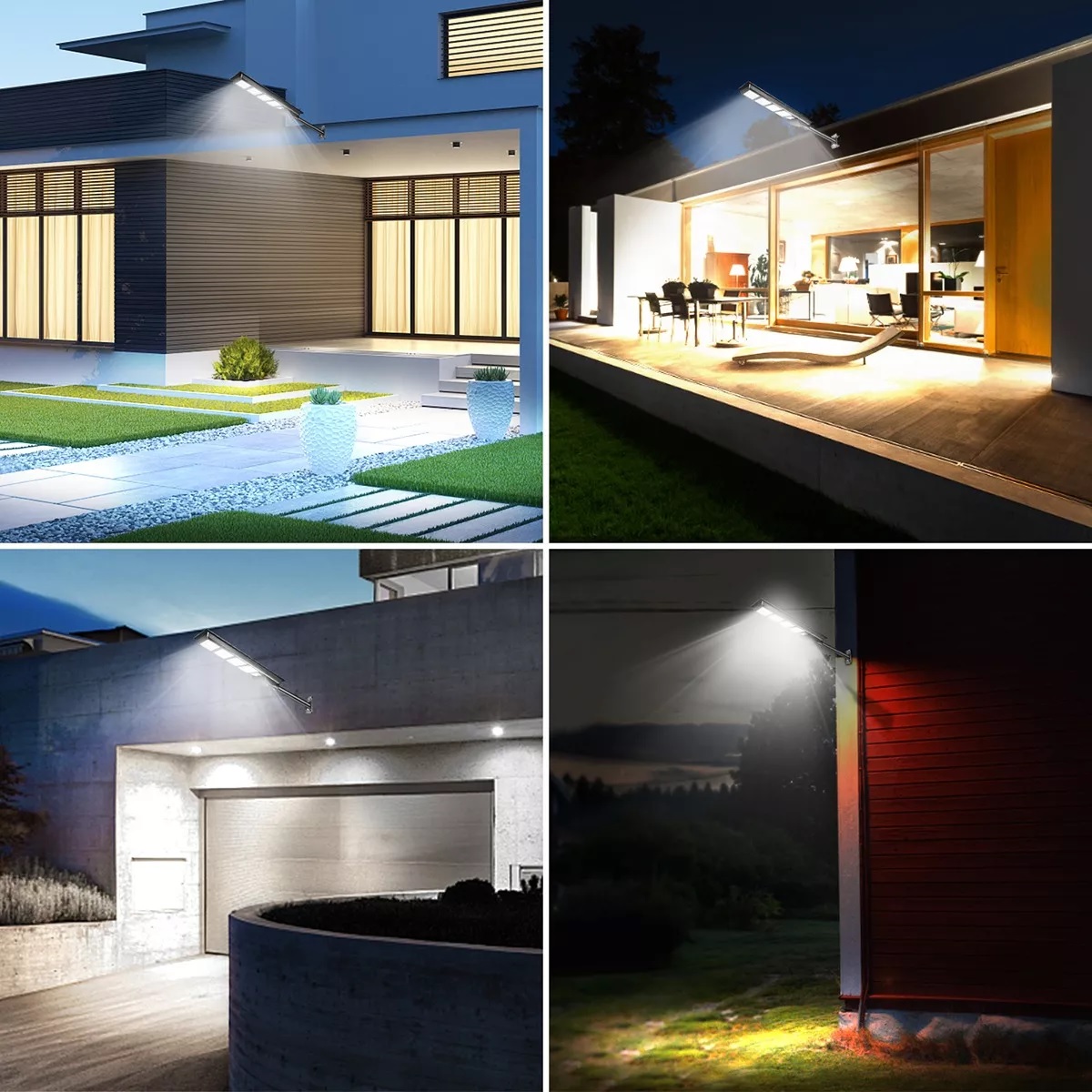 Lámpara Solar Para Exterior Suburban 300w.