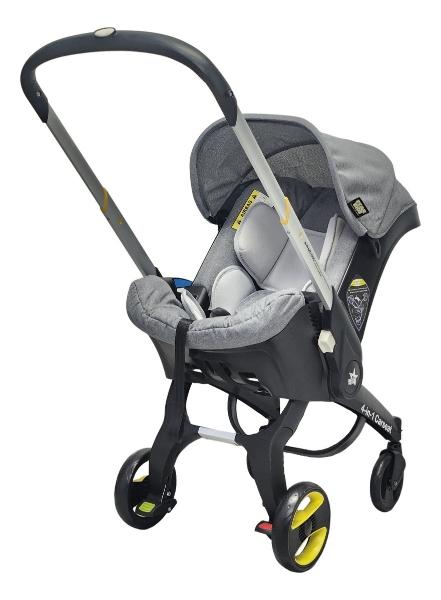 Carriola Para Bebé Starkids Polux Convertible Con Pañalera Gris