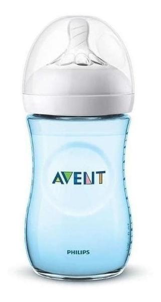 Biberon Avent Natural Anticolico 1m+ 260ml/9oz Azul Azul