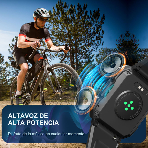 Reloj Inteligente Smart Watch Reloj Militar Para Hombre Blackview W60 Bluetooth Black 2.1 Sports, Ip68, 900mah, relojes inteligentes militares, relojes inteligentes con linterna.