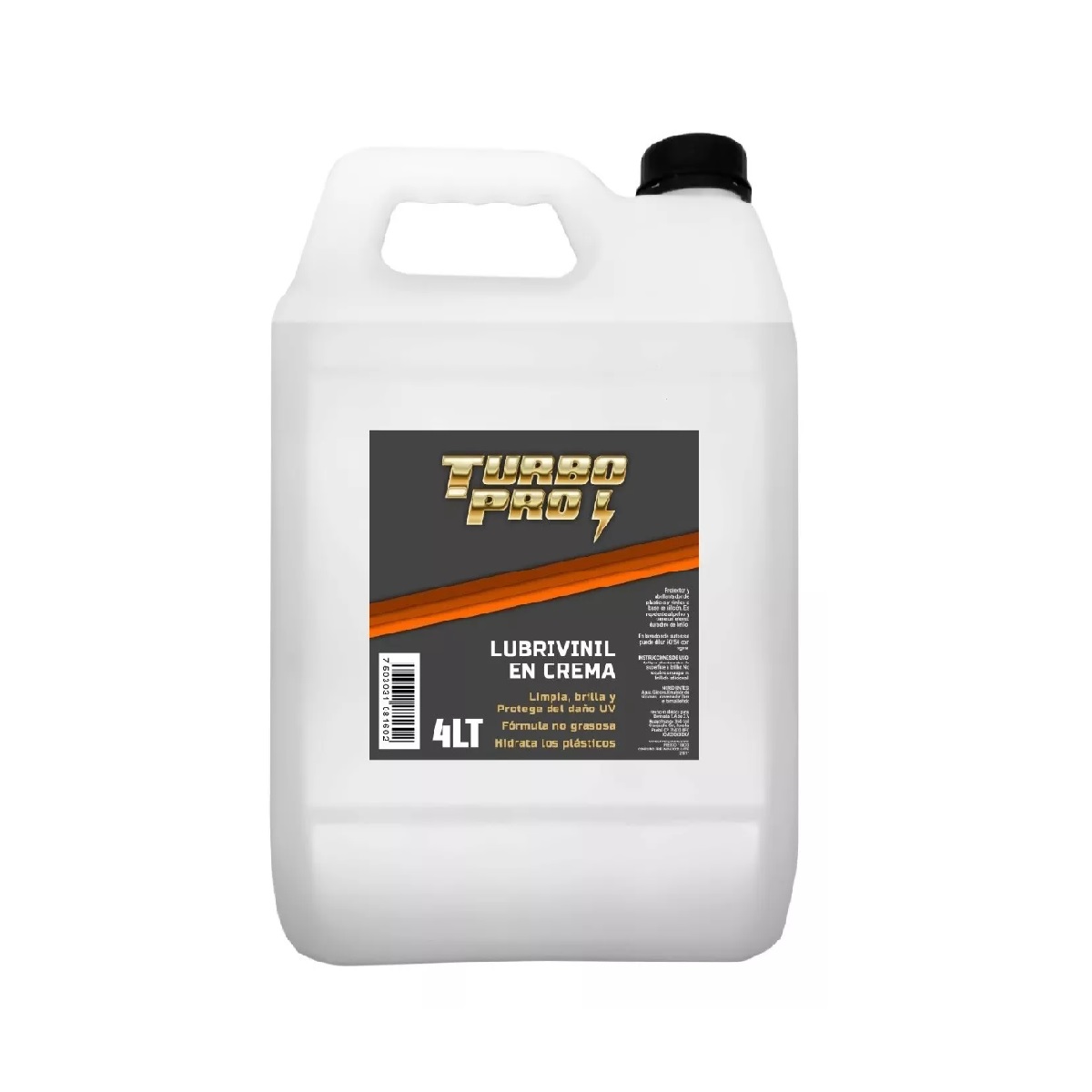 4 Litros Lubrivinil Tipo Armor All Almorol En Crema Sellado Color Blanco.