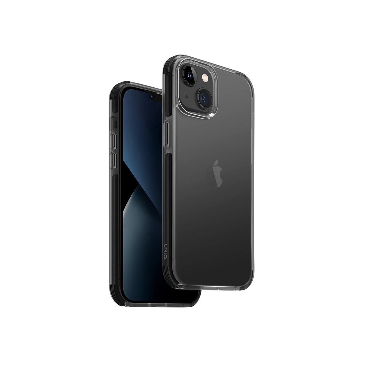 Funda Híbrida Para iPhone 15 Combat Transparente Uniq.