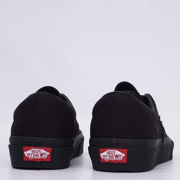 Tenis Vans Modelo Era Color Negro/Negro Unisex.