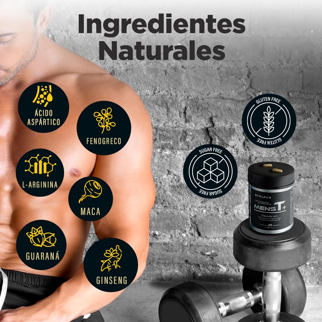 Precursor De Testosterona Vitamina Para Hombre Bpn Pro Mens T +...
