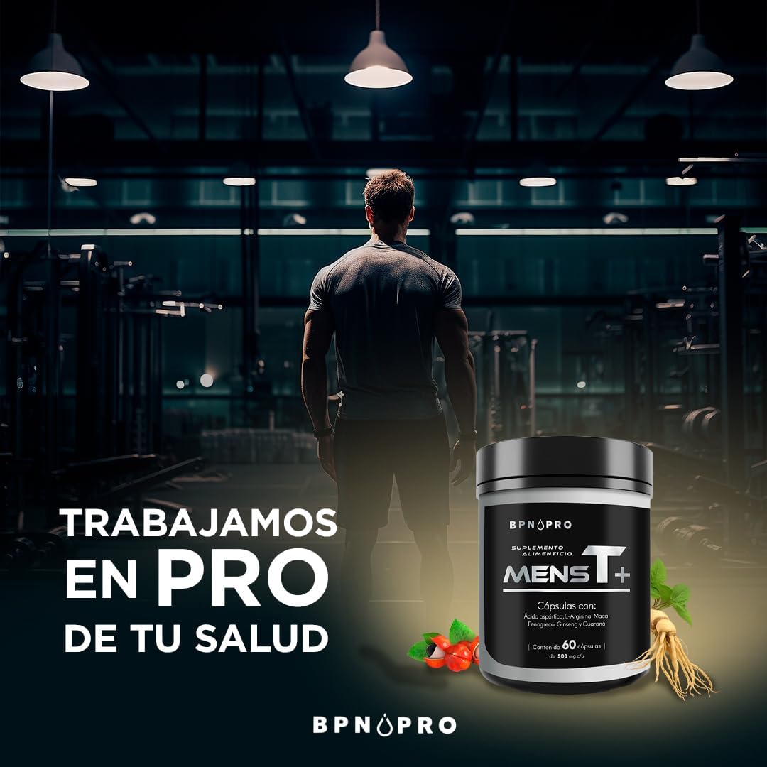 Precursor De Testosterona Vitamina Para Hombre Bpn Pro Mens T +...