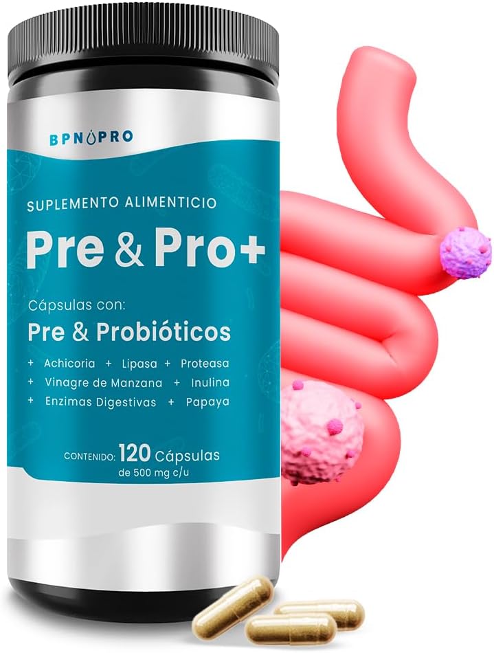 Probioticos Prebioticos Enzimas Digestivas Inulina Mct Oil.