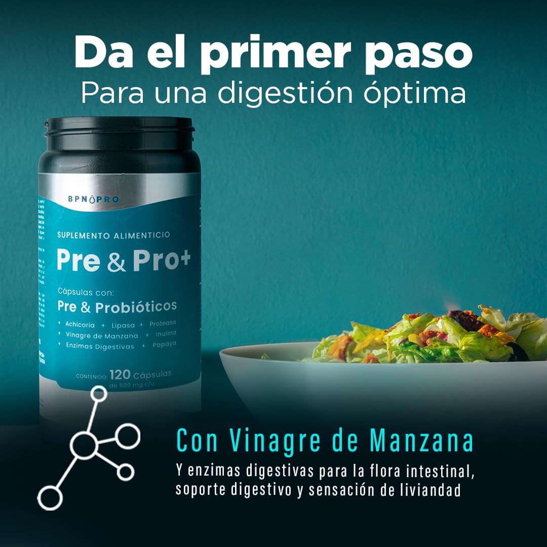 Probioticos Prebioticos Enzimas Digestivas Inulina Mct Oil.