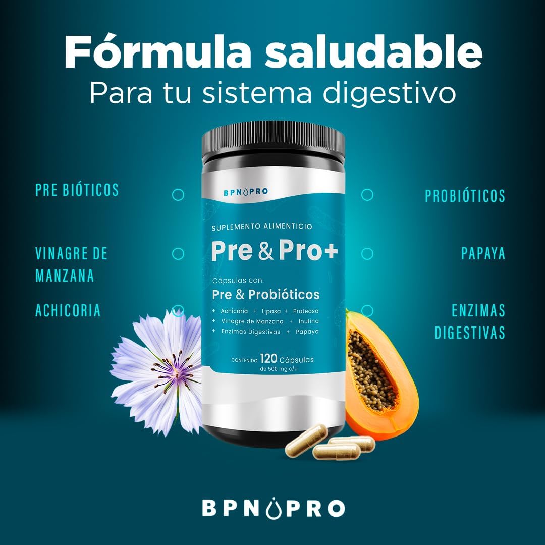 Probioticos Prebioticos Enzimas Digestivas Inulina Mct Oil.