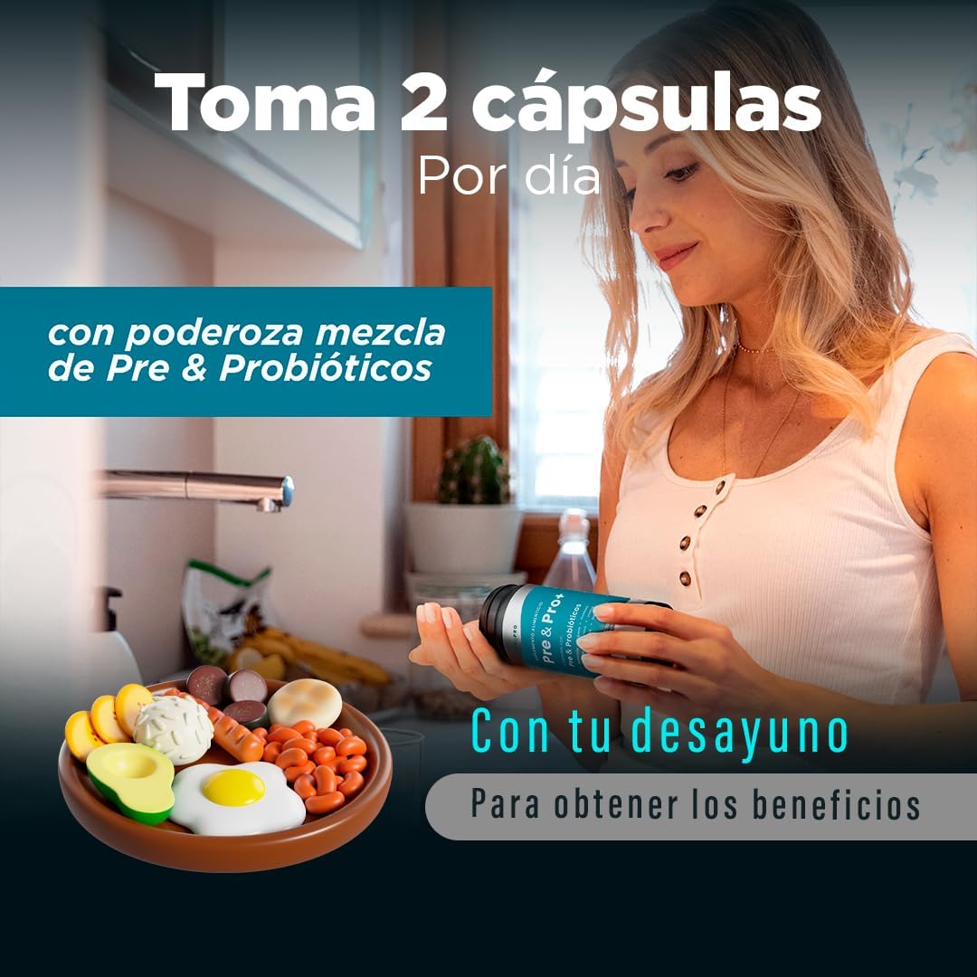 Probioticos Prebioticos Enzimas Digestivas Inulina Mct Oil.