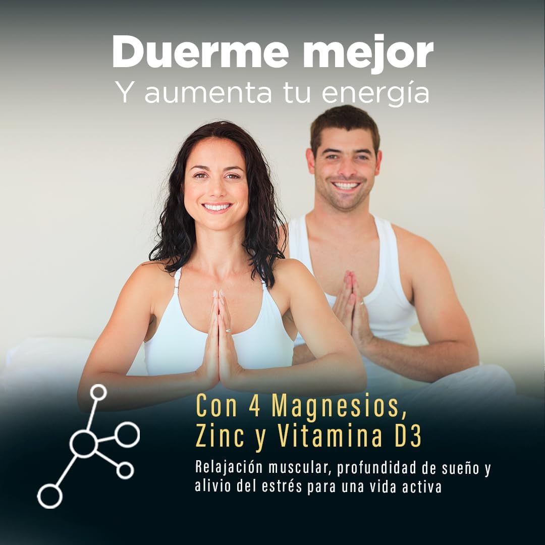 Magnesio Complex Citrato Oxido Gluconato Zinc Vitamina D3.